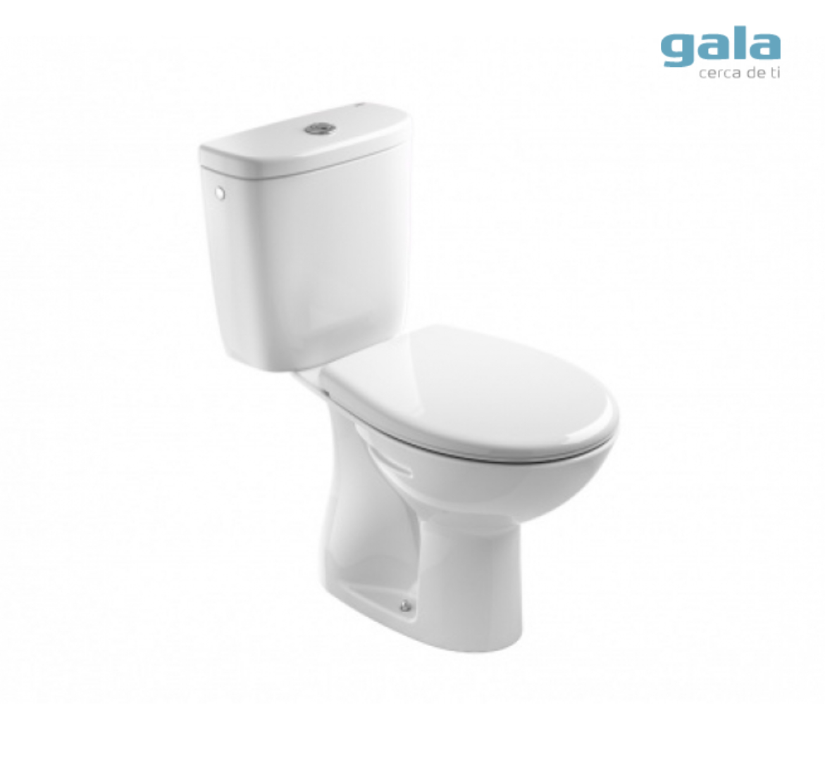 Gala WC Modelo LIZZ Blanco con cisterna baja