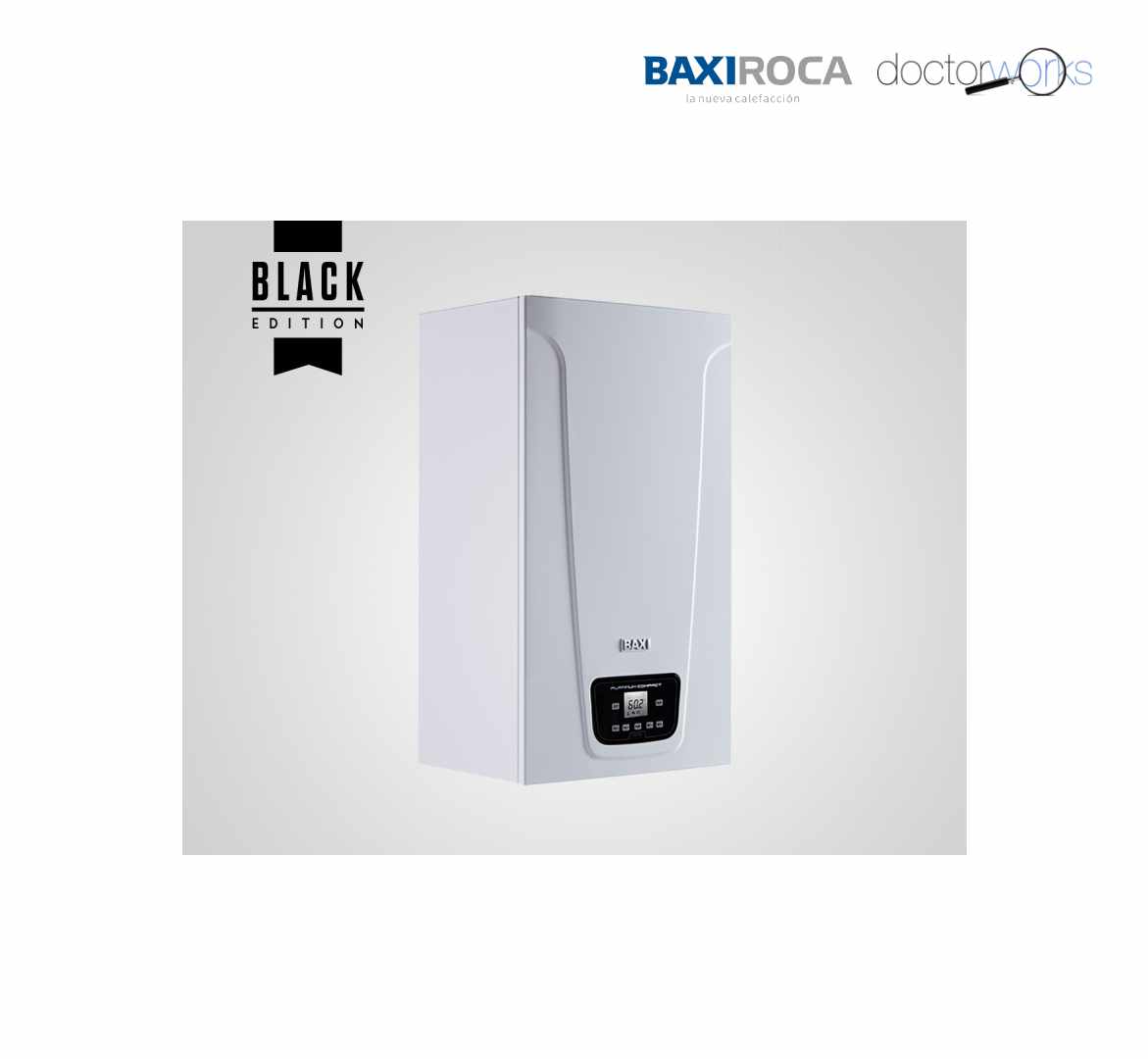 Baxi CALDERA GAS PLATINUM Compact ECO 26 kw Black Edition