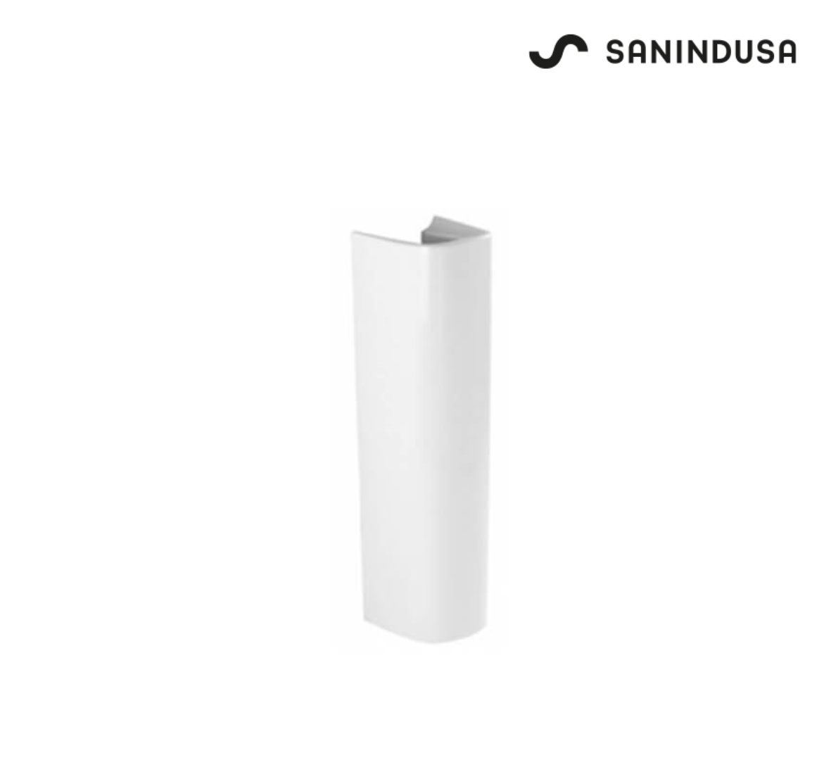 Pedestal para lavabo Sanindusa mod. Look blanco